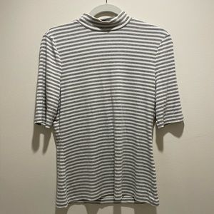 Banana Republic Mock Neck T-shirt